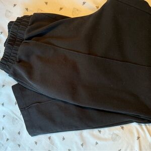 Elastic waist trousers